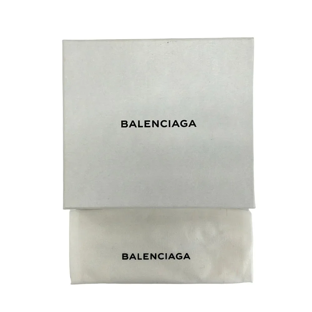 Balenciaga Essential Mini Wallet Trifold Wallet 410133 Pink Purple White - Picture 6 of 7